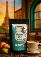 Café Décaféiné – 470 ml | Saveur intense sans nervosité, Petite production, Torréfié par des experts