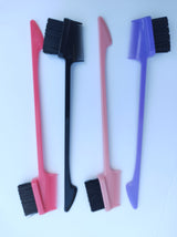 3-in-1 Double-Sided Edge Control Hair Brush
