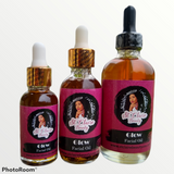 Turmeric Glow Facial and Body Oil With Rosehip, Sea Buckthorn & 24K Gold Flakes