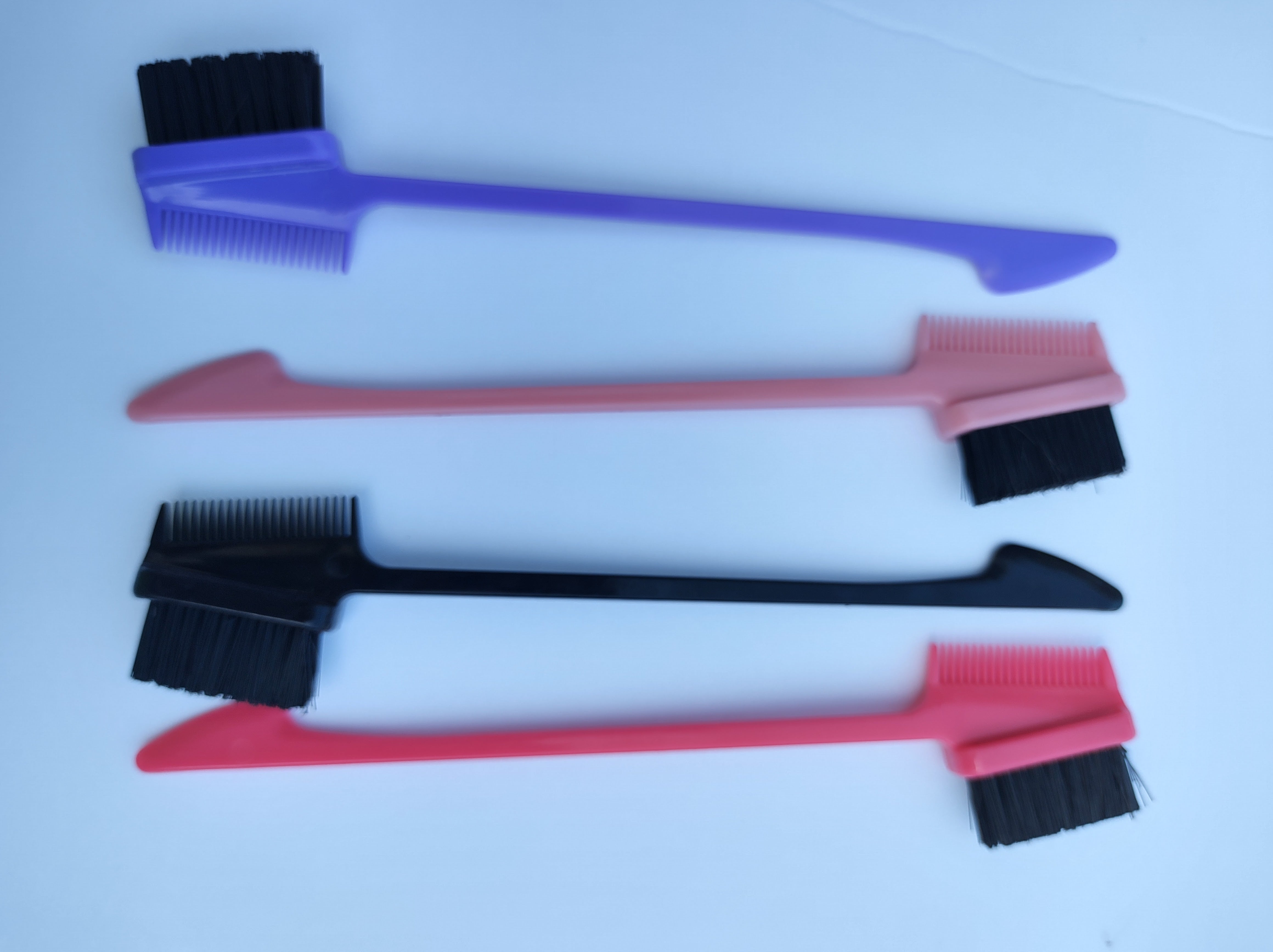 3-in-1 Double-Sided Edge Control Hair Brush